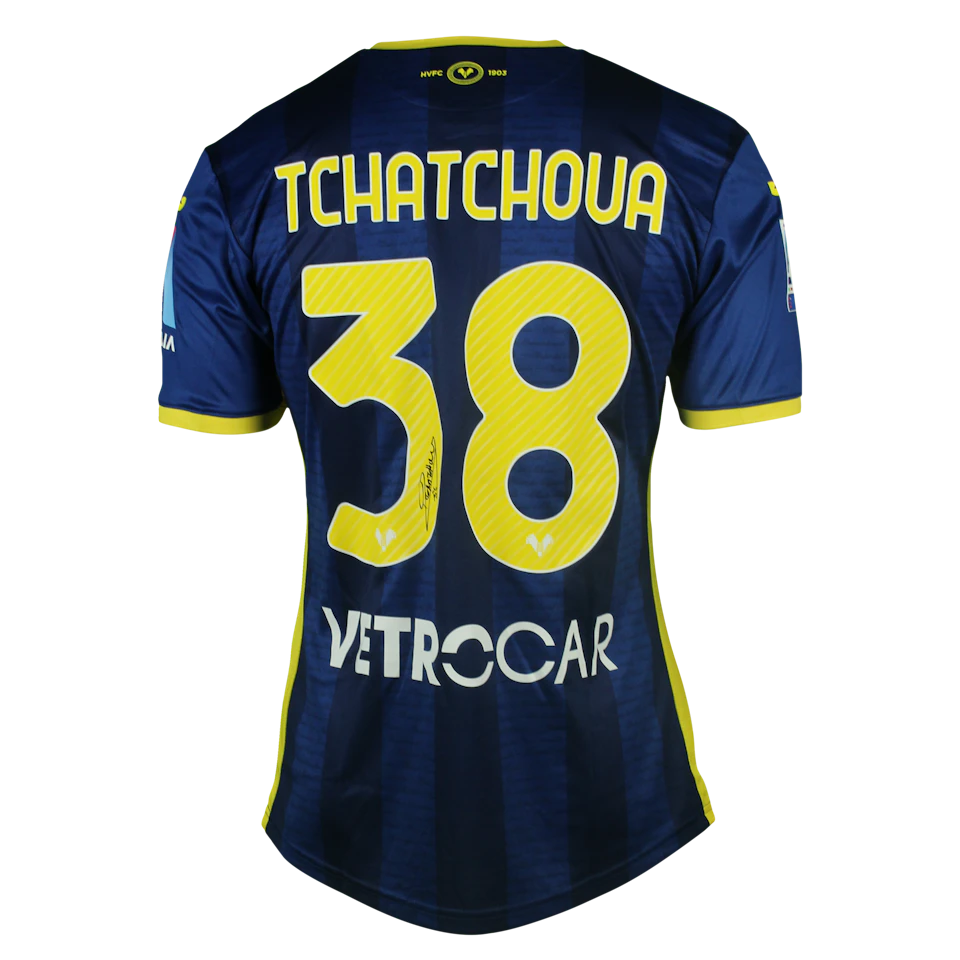 来自Hellas Verona FC的Jackson Tchatchoua球衣