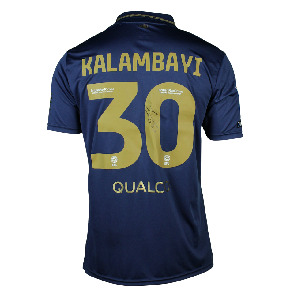Paul Kalambayi AFC Wimbledon shirt