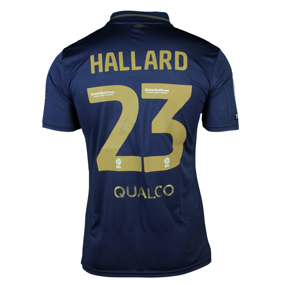 Josh Hallard AFC Wimbledon shirt
