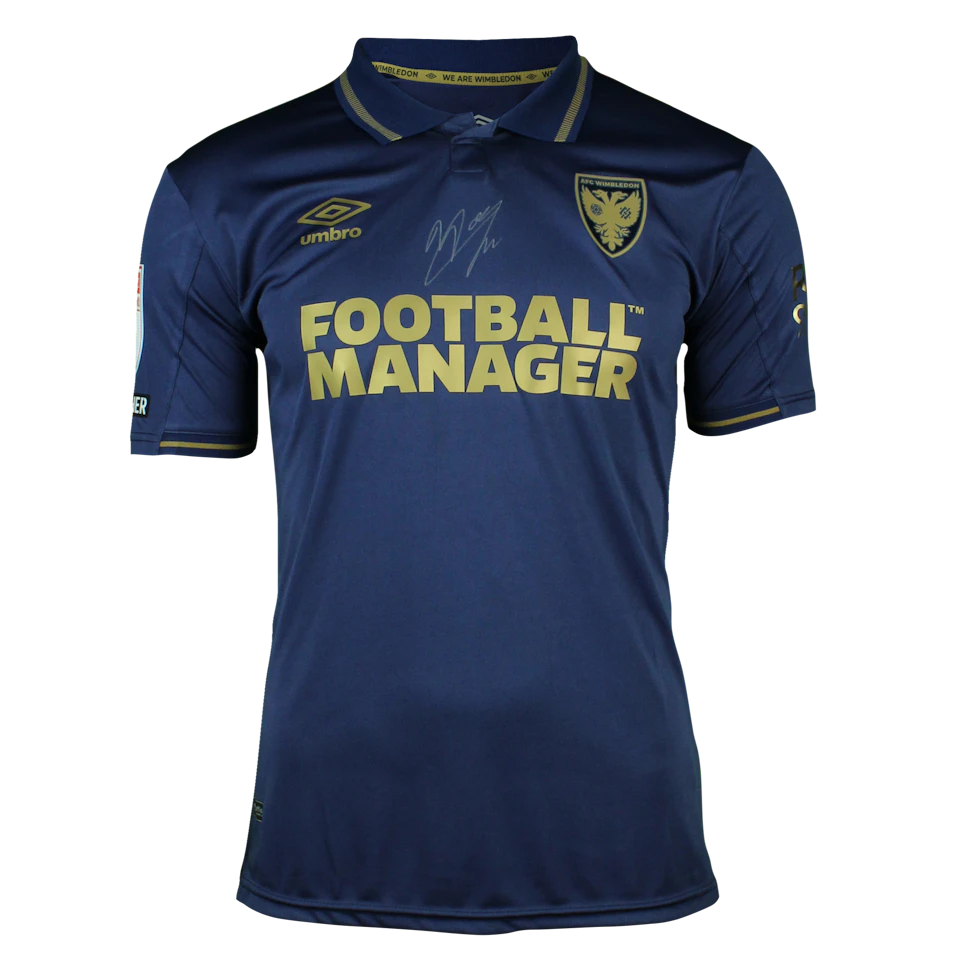 AFC Wimbledon 팀의 Morgan Williams 셔츠