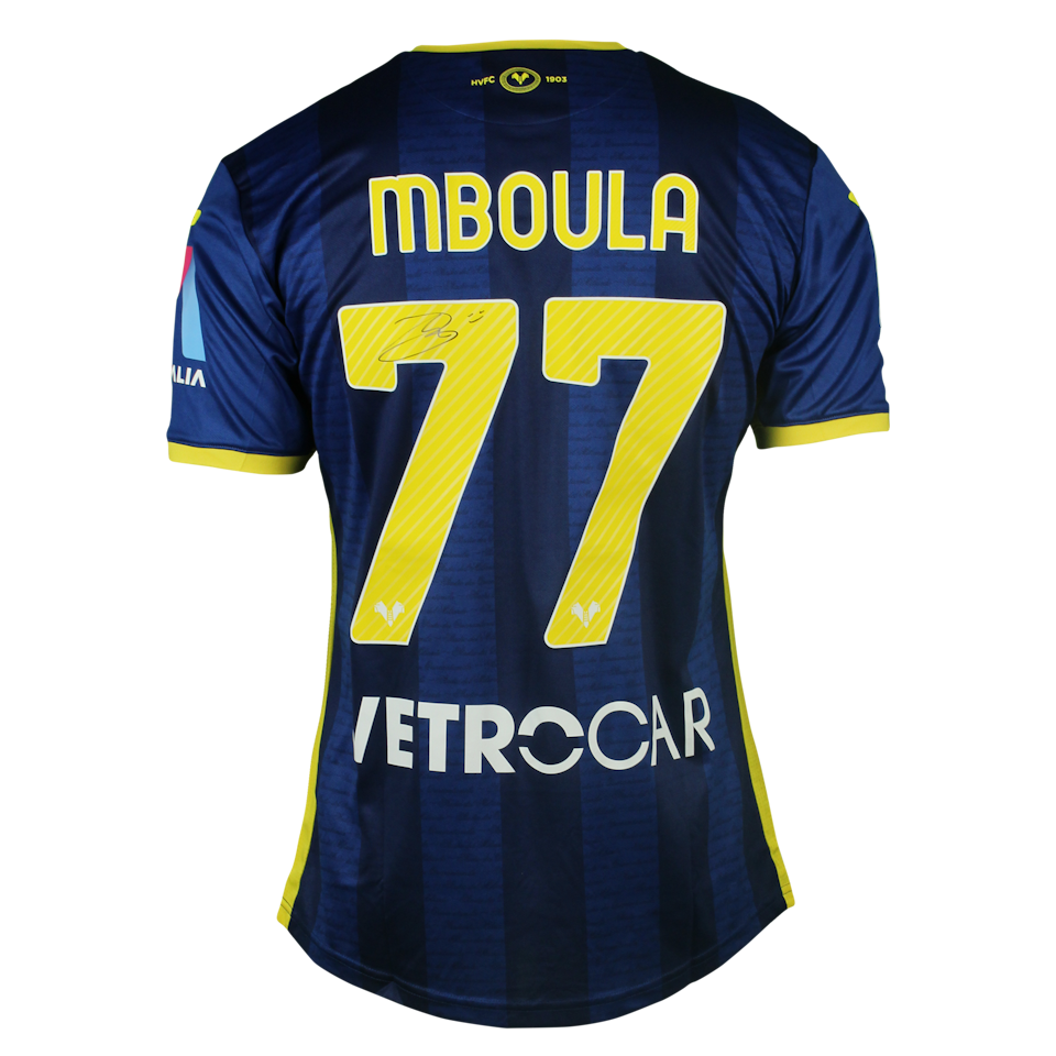 Jordi Mboula Queralt Hellas Verona FC jersey