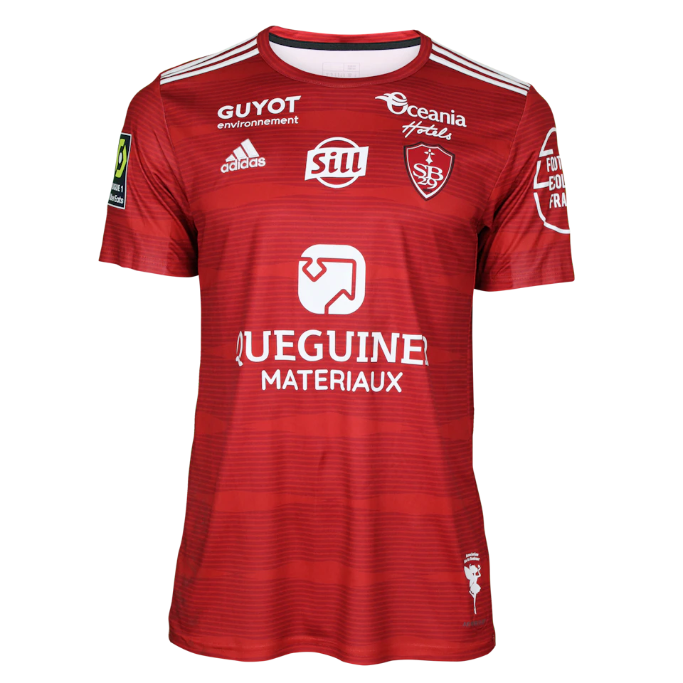 Maillot de Lilian Brassier (Stade Brestois 29)