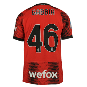 Matteo Gabbia AC Milan shirt