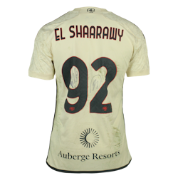 EL SHAARAWY 実使用サイン入りシャツ 92 ASローマ EL SHAARAWY 実使用サイン入りシャツ 92 ASローマ 2023-24 Roma