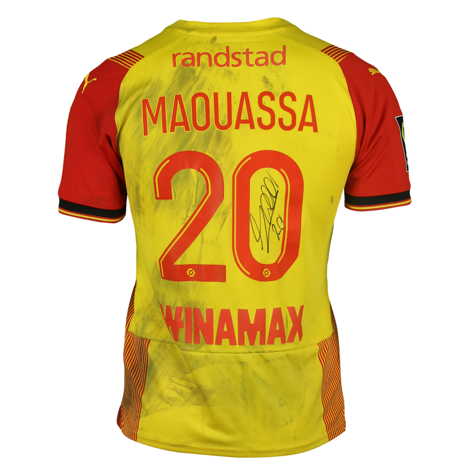 Christ-Emmanuel Faitout Maouassa RC Lens shirt