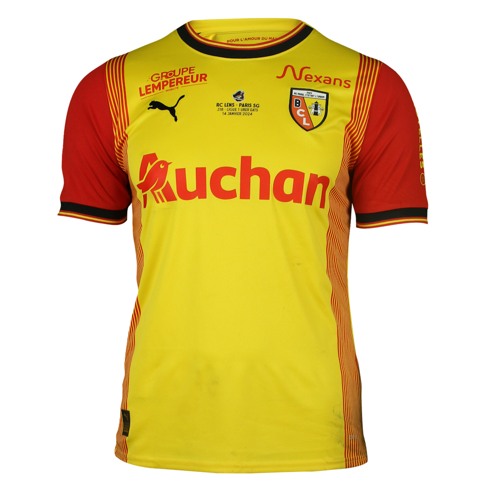 Christ-Emmanuel Faitout Maouassa RC Lens shirt