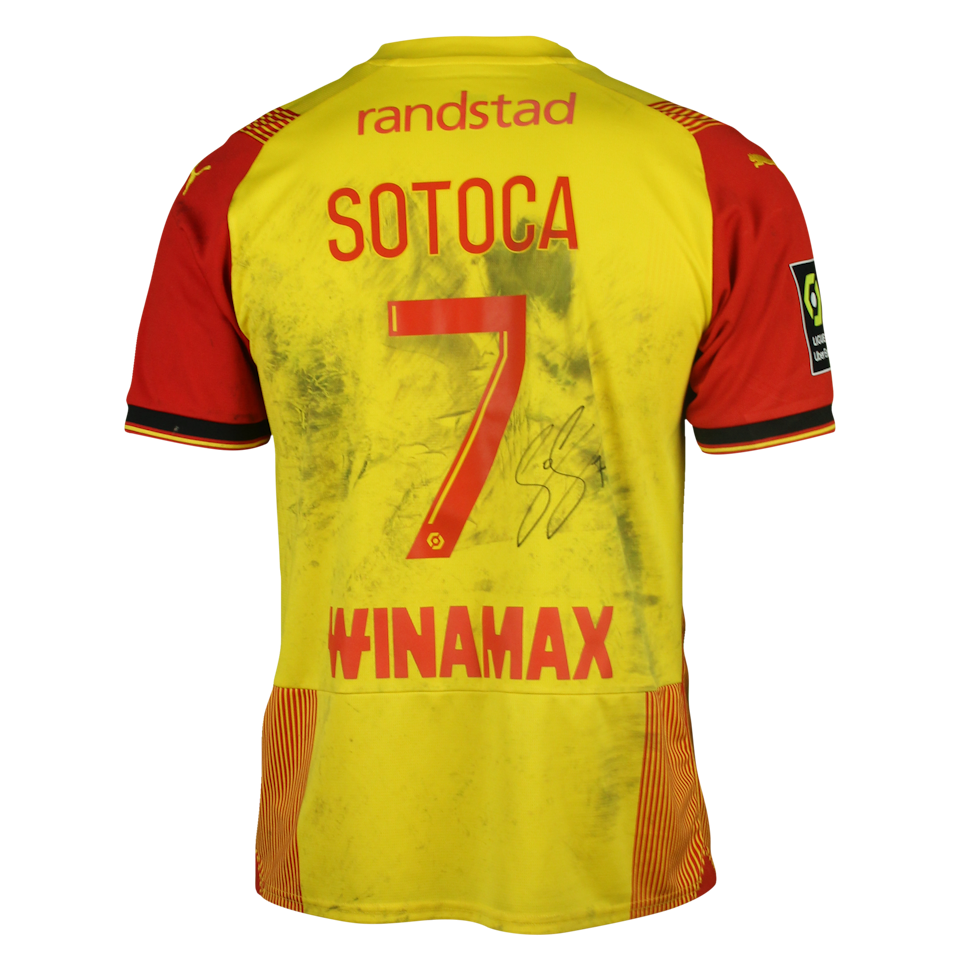 Florian Sotoca RC Lens shirt