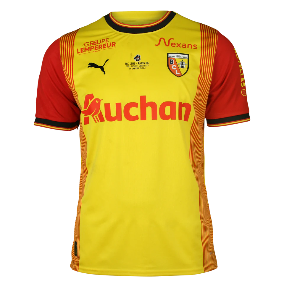 Camisola de Elye Wahi, RC Lens