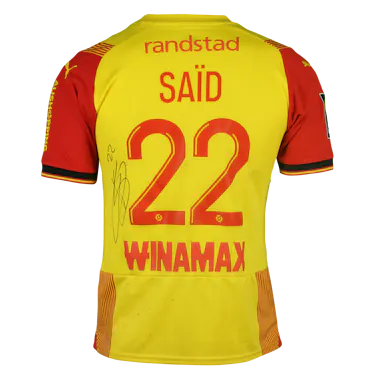 Maillot de Wesley Saïd (RC Lens)