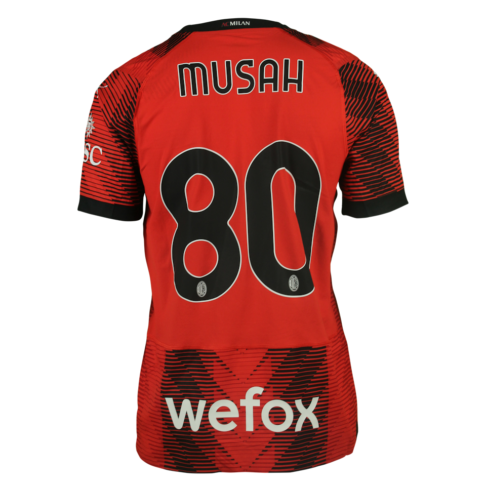 Yunus Musah AC Milan shirt
