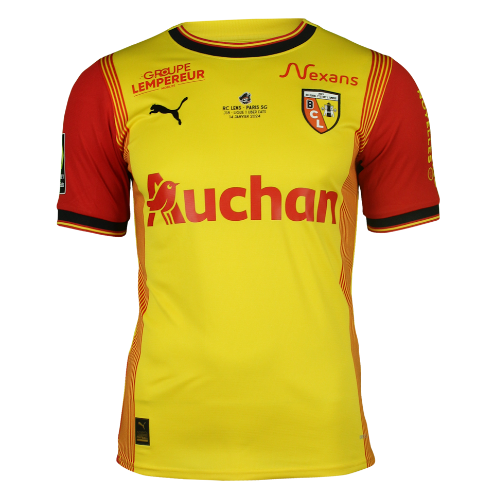 Ayanda Sishuba RC Lens jersey