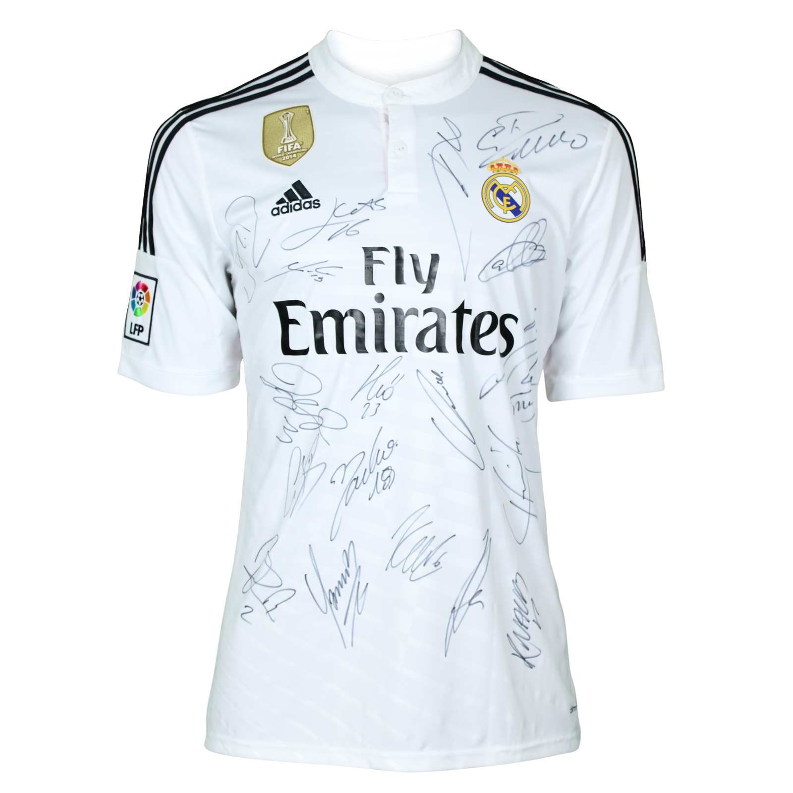 Cristiano Ronaldo - La Liga 14/15 Squad Signed Shirt