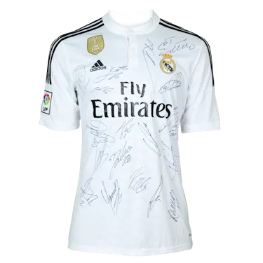Cristiano Ronaldo - La Liga 14/15 Squad Signed Shirt