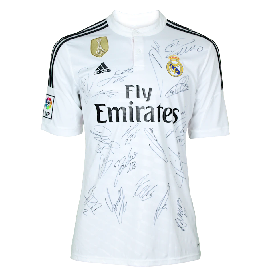 Cristiano Ronaldo - La Liga 14/15 Squad Signed Shirt