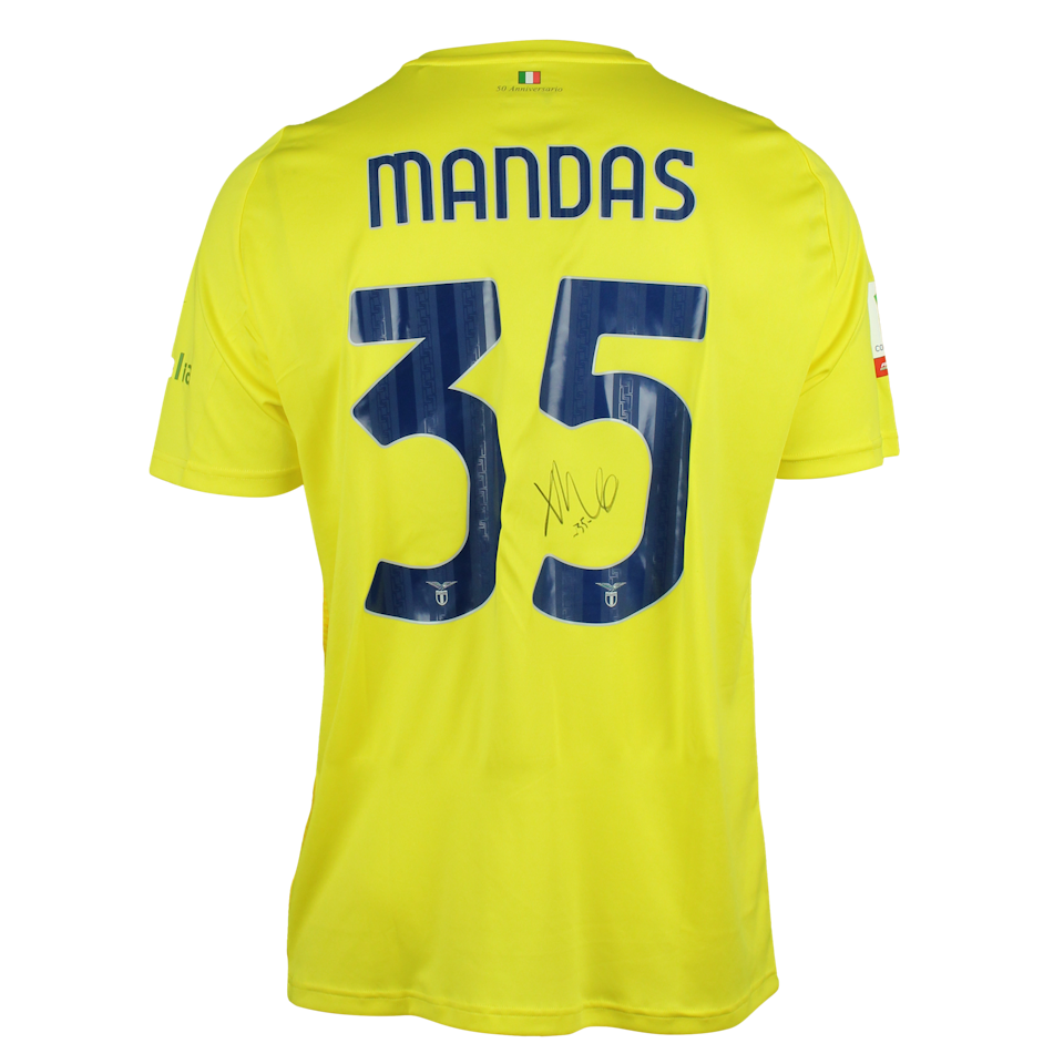 Christos Mandas Lazio shirt