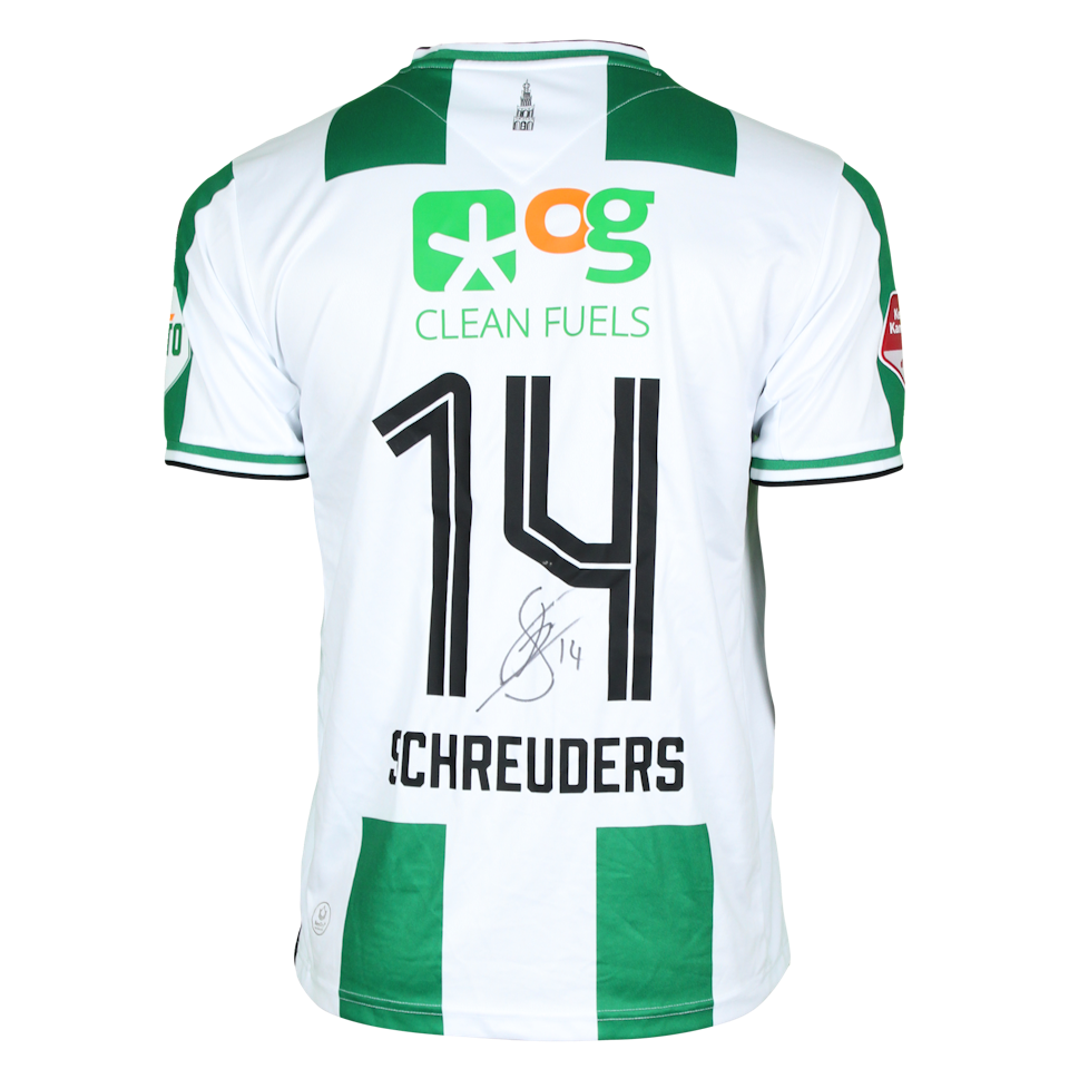 Jorg Schreuders FC Groningen shirt