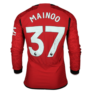Kobbie Mainoo Manchester United shirt
