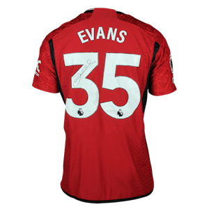 Jonny Evans Manchester United shirt