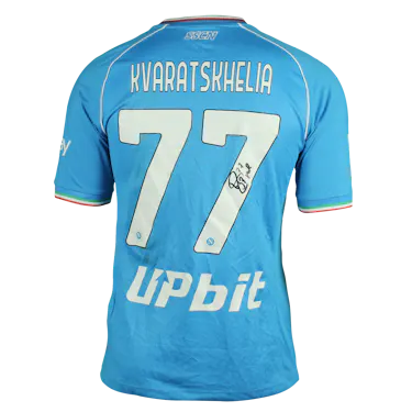 来自SSC Napoli的Khvicha Kvaratskhelia球衣