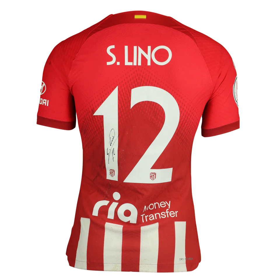 Samuel Dias Lino Atlético de Madrid camisa.