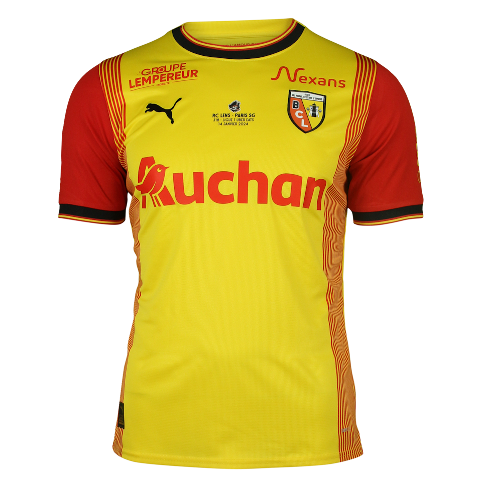 Maillot de Jhoanner Chávez Quintero (RC Lens)