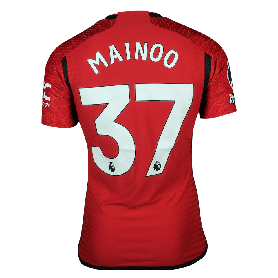 Kobbie Mainoo Manchester United jersey