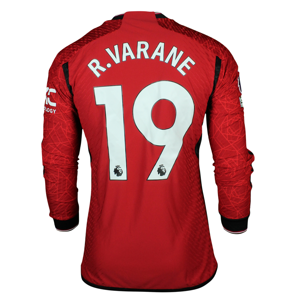 マンチェスター・ユナイテッド R. VARANE シャツ XL Raphaël Varane | Fulham - Manchester United | MatchWornShirt