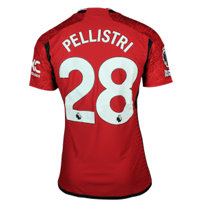 Facundo Pellistri Rebollo Manchester United camisa.