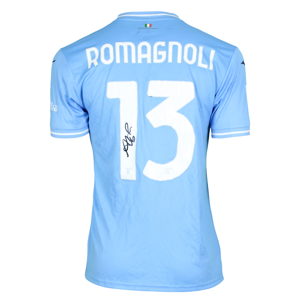 Alessio Romagnoli Lazio shirt