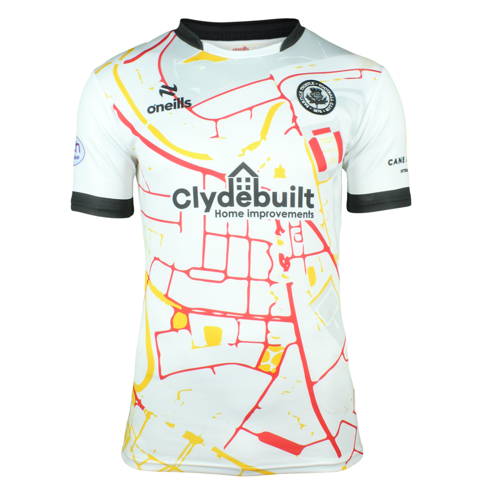 Steven Lawless Partick Thistle shirt