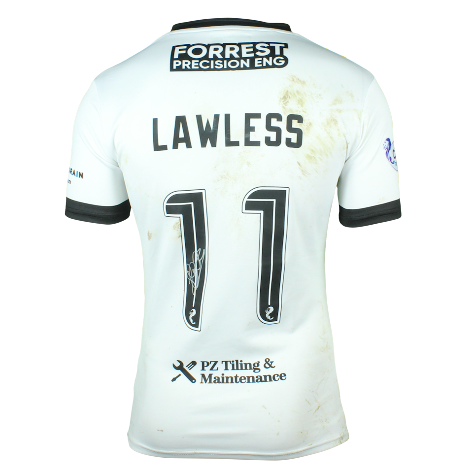 Steven Lawless Partick Thistle shirt