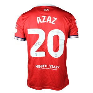 Finn Azaz Middlesbrough shirt