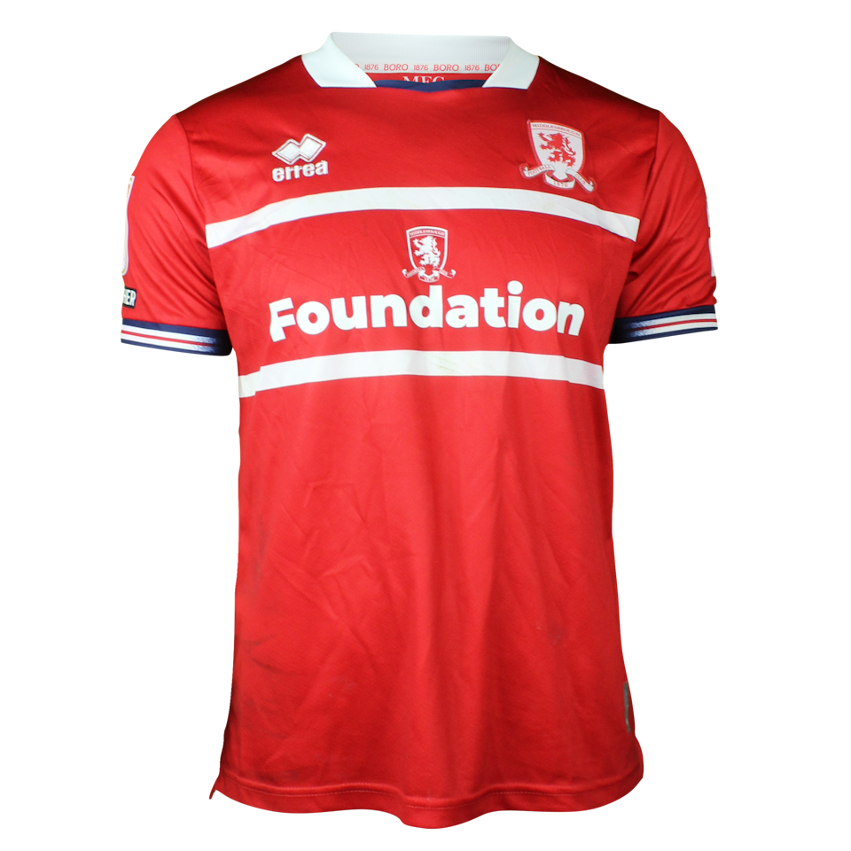 Marcus Forss Middlesbrough shirt