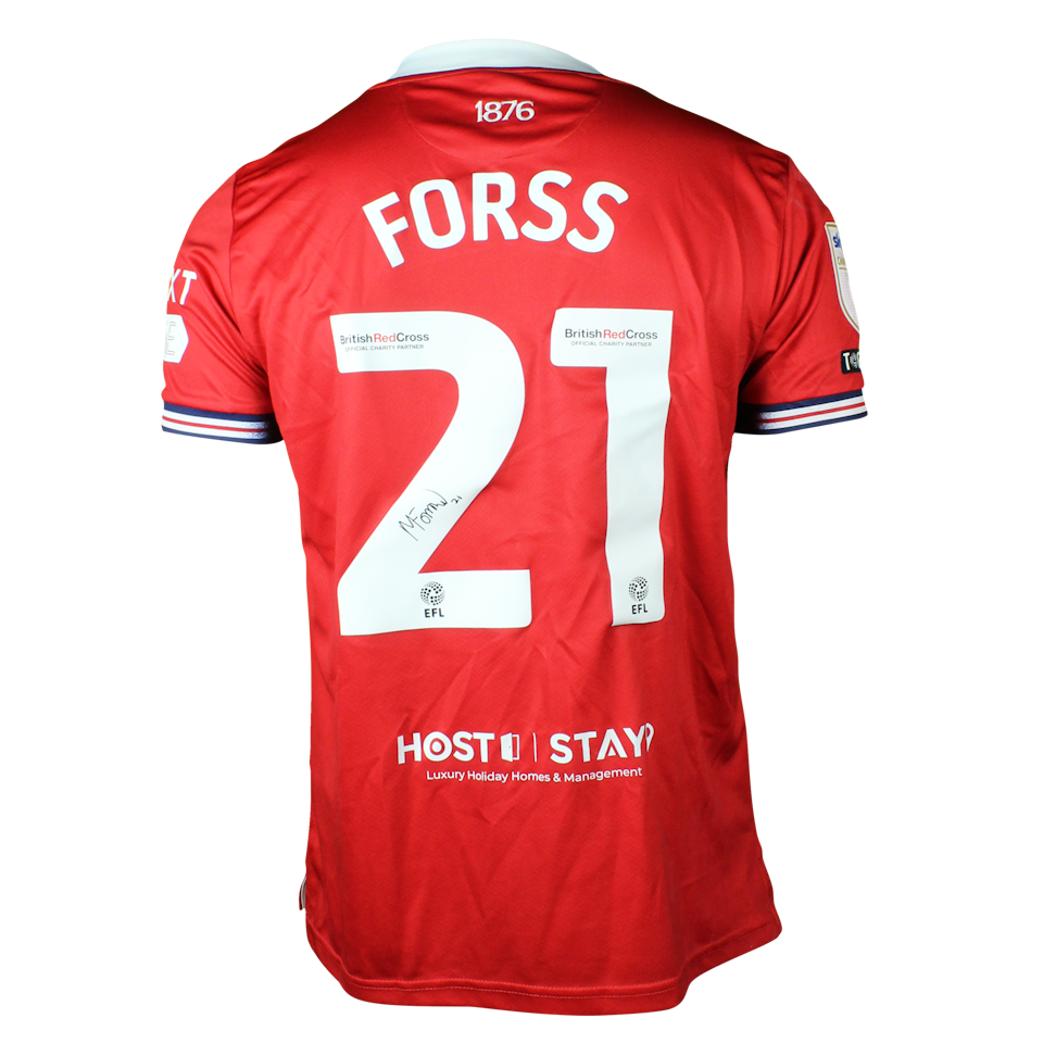 Marcus Forss Middlesbrough shirt