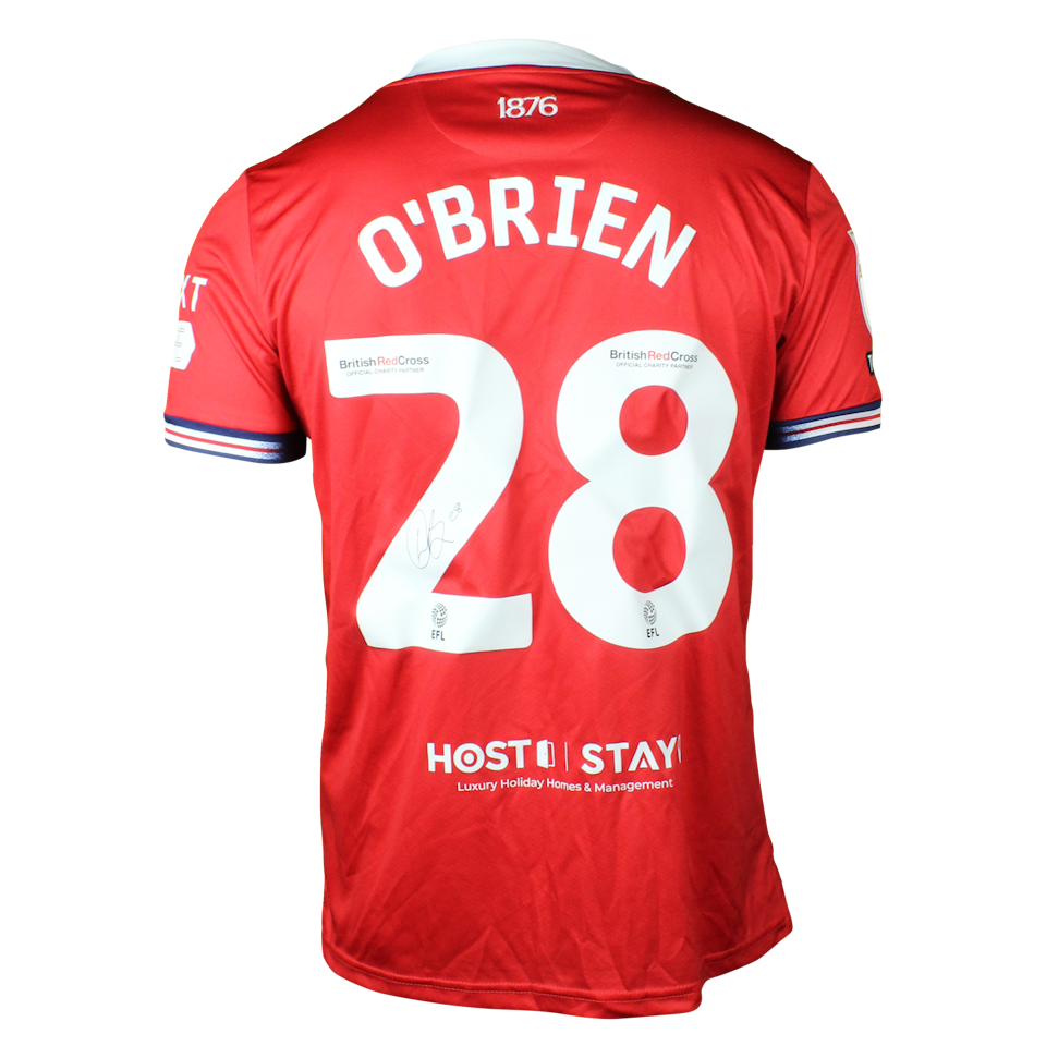 Lewis O'Brien Middlesbrough shirt