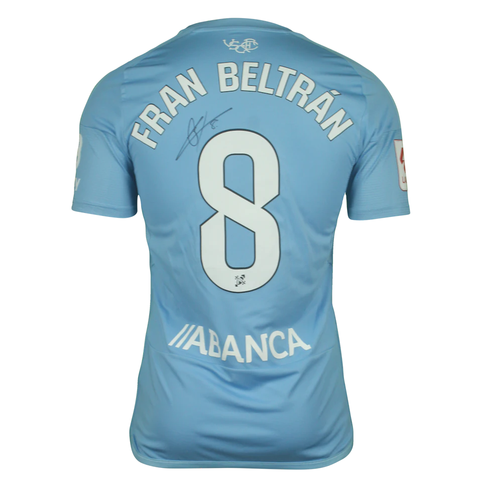 来自Celta的Fran Beltrán球衣