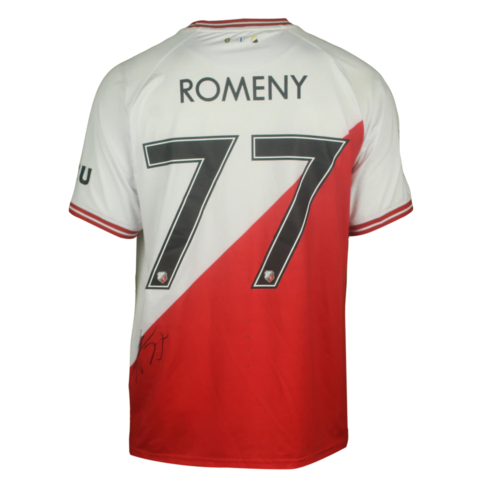 来自FC Utrecht的Ole ter Haar Romeny球衣