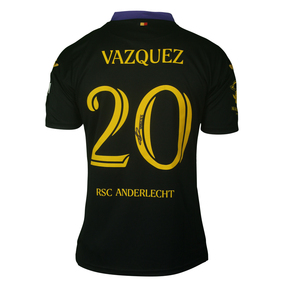 Luis Vásquez RSC Anderlecht jersey