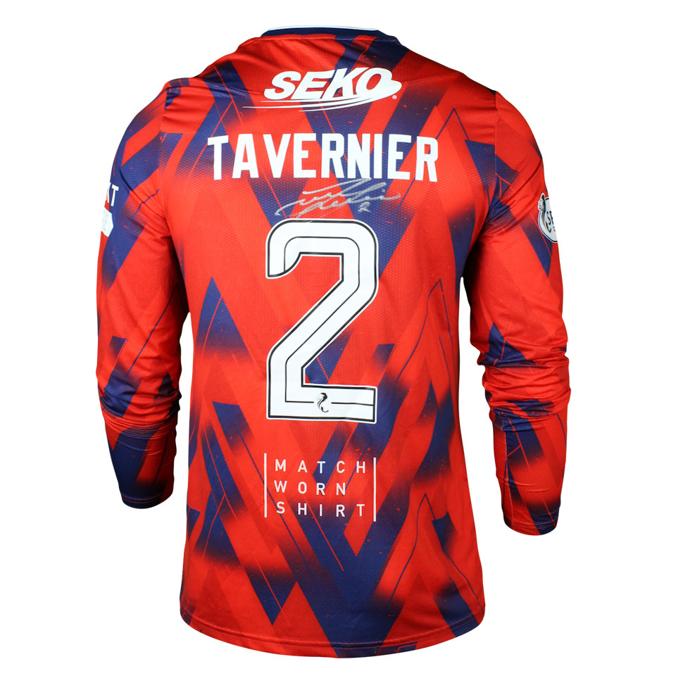 James Tavernier Rangers shirt