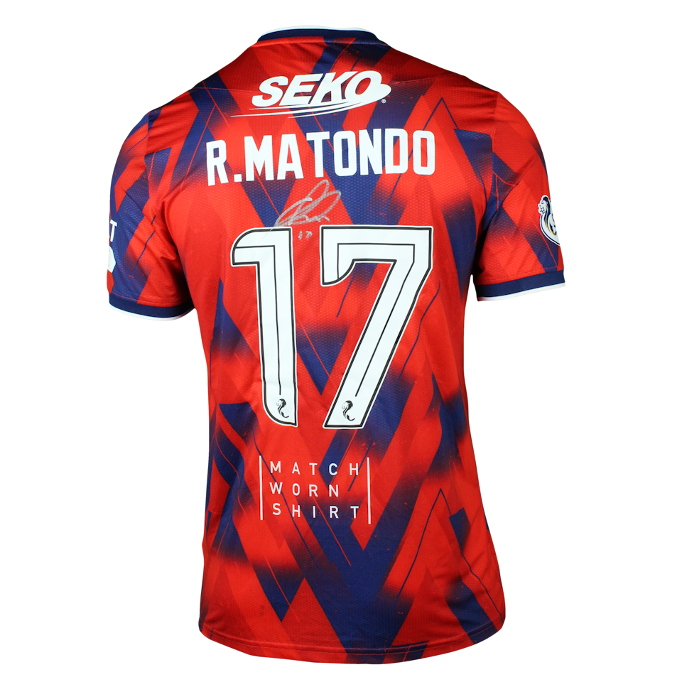 Rabbi Matondo Rangers jersey