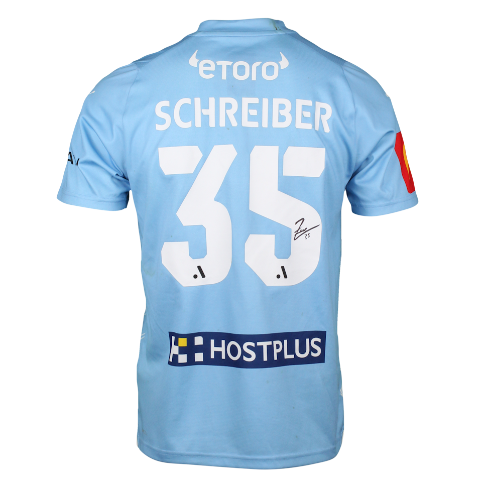 Zane Schreiber Melbourne City shirt