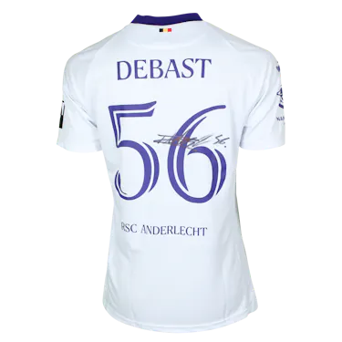 Zeno Debast RSC Anderlecht jersey