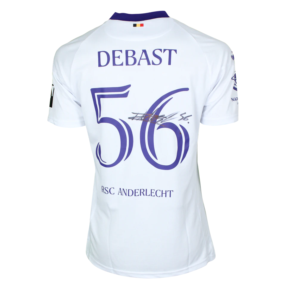 Zeno Debast RSC Anderlecht jersey