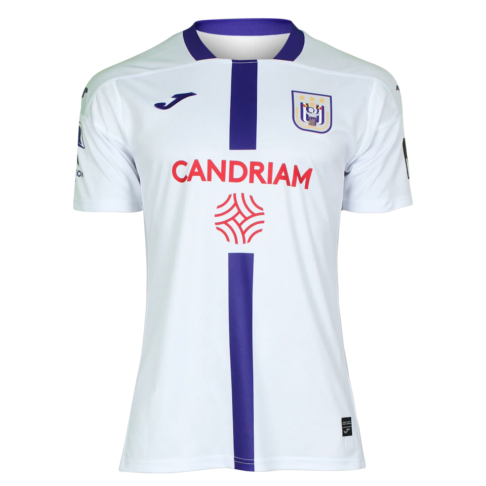 Zeno Debast RSC Anderlecht のシャツ