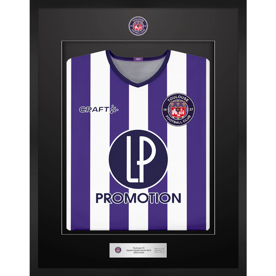 Framed Squad Signed Shirt 