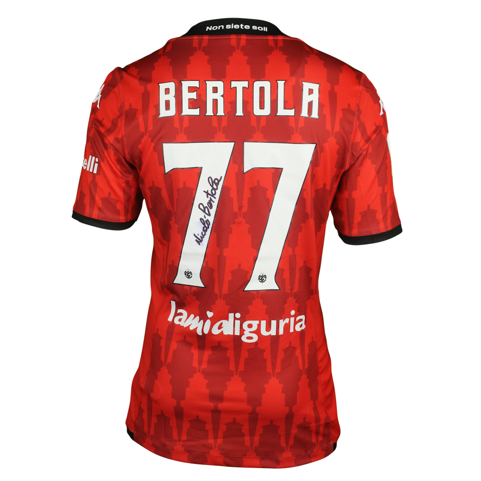 Nicolò Bertola Spezia Calcio shirt