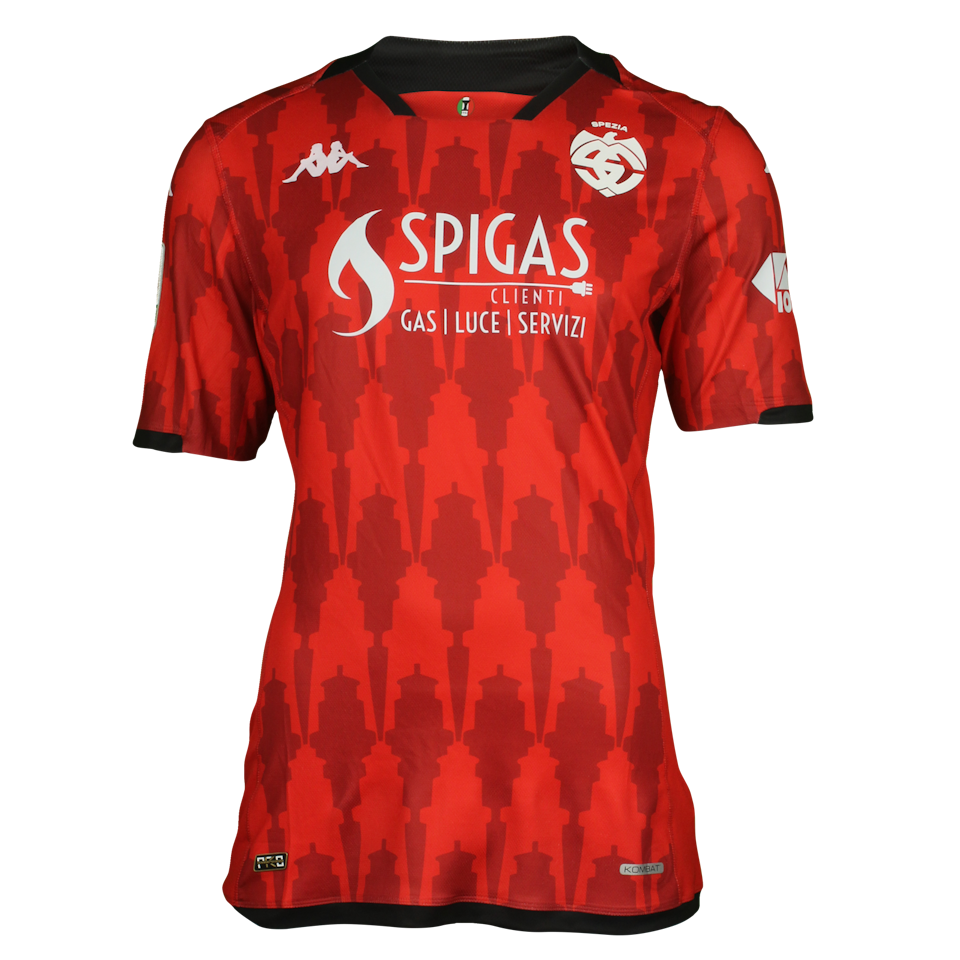 Nicolò Bertola Spezia Calcio shirt