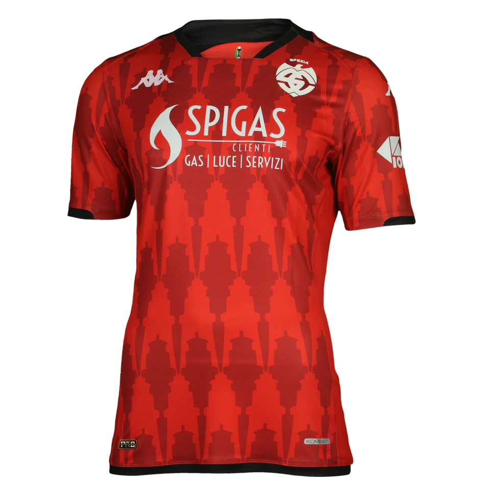 Spezia Calcio 팀의 Raimonds Krollis 셔츠