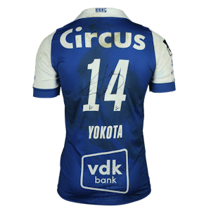 KAA Gent 팀의 Daisuke Yokota 横田大祐 셔츠