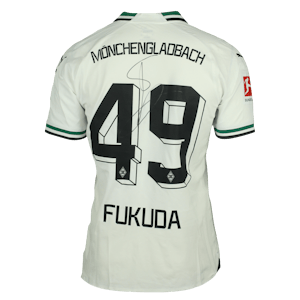 Shio Fukuda 福田師王 Borussia Mönchengladbach shirt